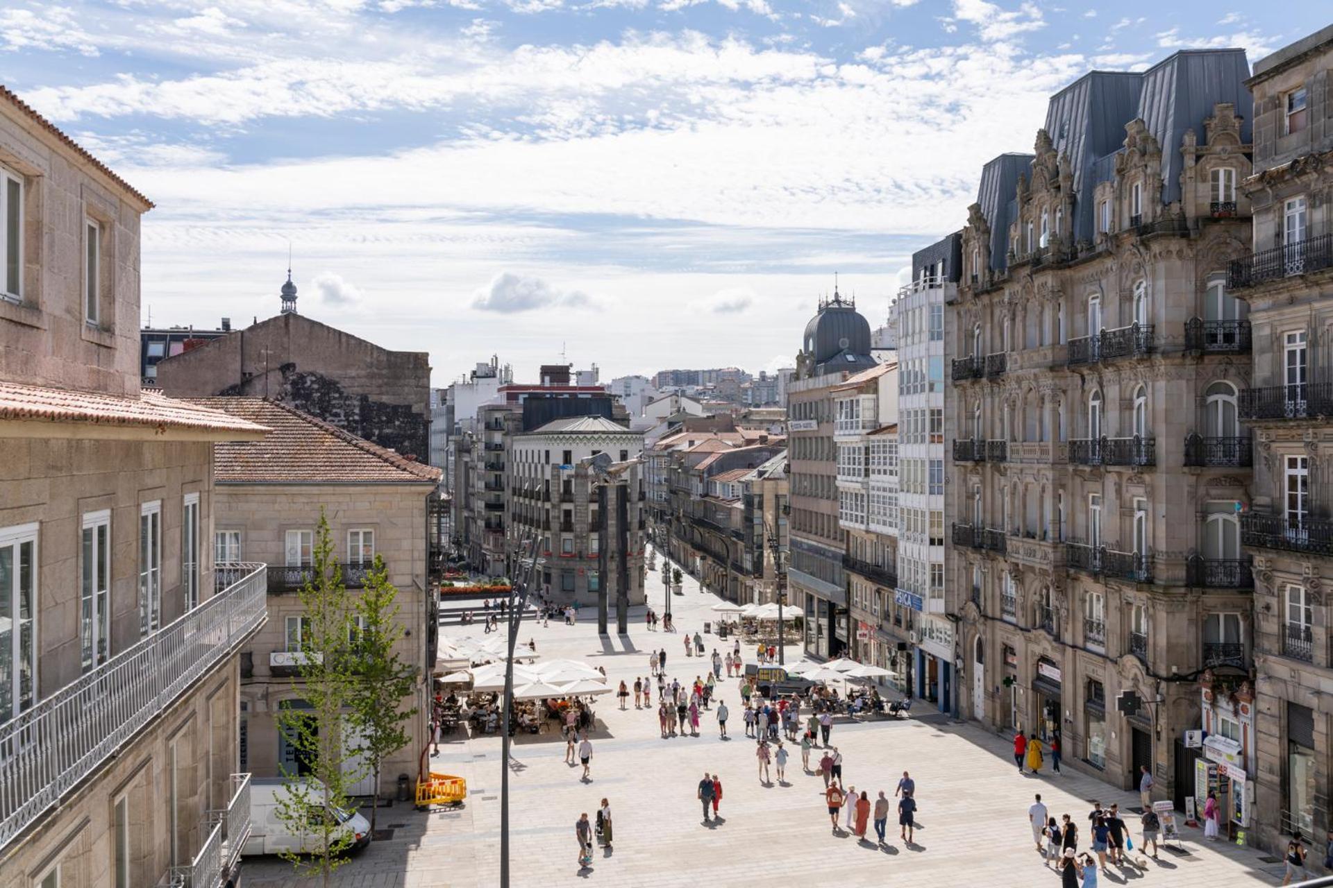 Hotel Alda Puerta Del Sol Vigo Zewnętrze zdjęcie